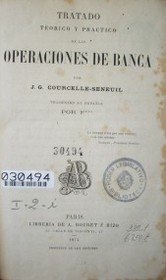 Tratado teórico práctico : operaciones de banca