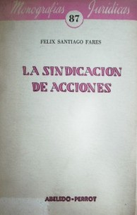 La sindicación de acciones