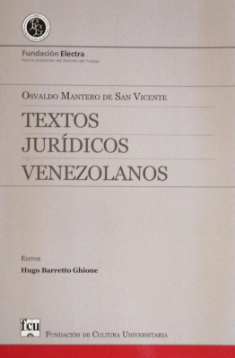 Textos jurídicos venezolanos