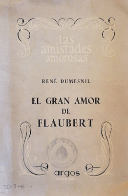 El gran amor de Flaubert