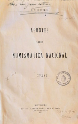 Apuntes sobre numismática nacional