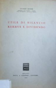 Utile di bilancio riserve e dividendo