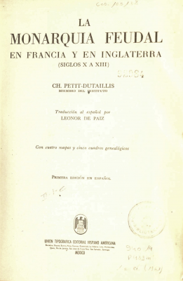 La monarquía feudal en Francia y en Inglaterra (siglos X a XIII)