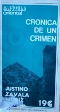 Crónica de un crimen