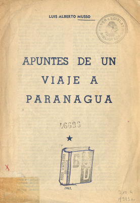 Apuntes de un viaje a Paranagua