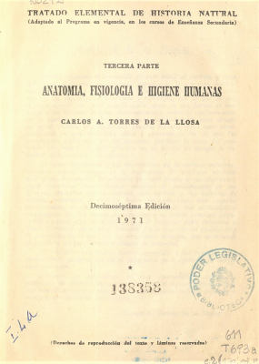 Anatomía, fisiología e higiene humanas