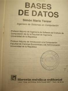 Bases de datos