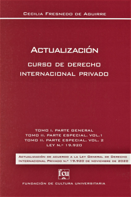 Curso de Derecho Internacional Privado : actualización