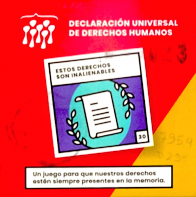 Declaración Universal de Derechos Humanos : un juego para que nuestros derechos estén siempre presentes en la memoria