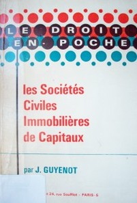 Les Sociétés Civiles Immobilières de Capitaux