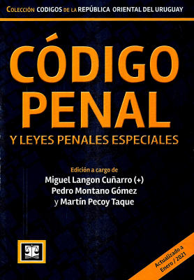 Código penal y leyes penales especiales