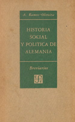 Historia social y política de Alemania : [1800-1950]