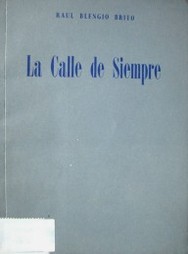 La calle de siempre : poemas