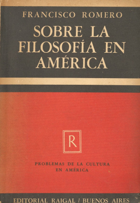 Sobre la filosofía en América