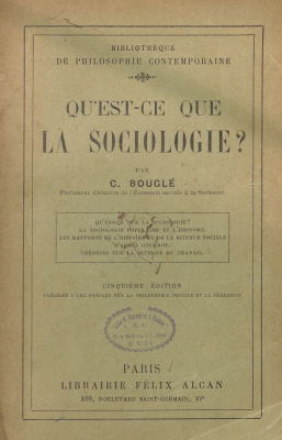 Qu'est-ce que la sociologie?