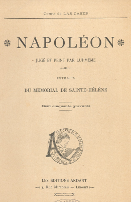 Napoléon : jugé et peint par lui-meme