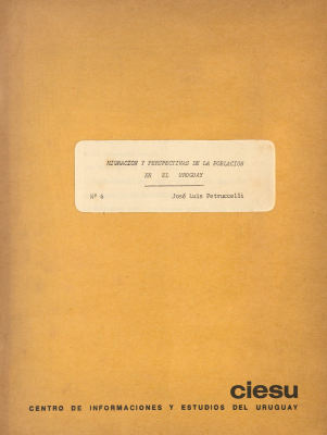 Migración y perspectivas de la población en el Uruguay