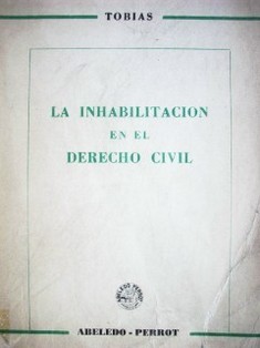 La inhabilitación en el Derecho Civil