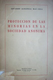 Protección de las minorías en la sociedad anónima