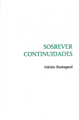 Sosrever continuidades