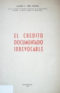 El crédito documentado irrevocable