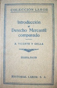 Introducción al derecho mercantil comparado