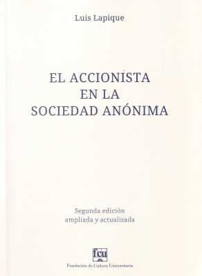 El accionista en la Sociedad Anónima