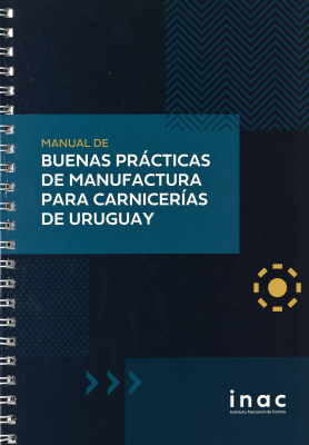 Manual de buenas prácticas de manufactura para carnicerías de Uruguay