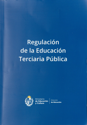 Regulación de la educación terciaria pública