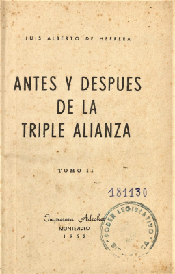 Antes y después de la Triple Alianza