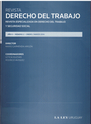 Revista Derecho del trabajo : revista especializada en Derecho del Trabajo y Seguridad Social