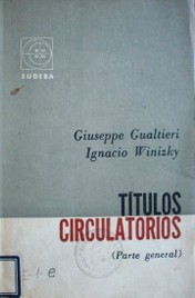 Títulos circulatorios