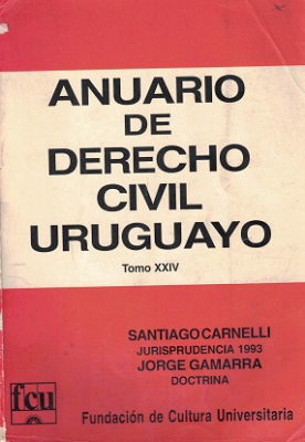Anuario de Derecho Civil Uruguayo, T.XXIV - 1993
