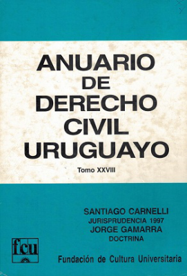 Anuario de Derecho Civil Uruguayo, T.XXVIII - 1997