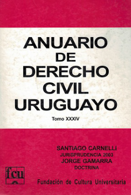 Anuario de Derecho Civil Uruguayo, T.XXXIV - 2003
