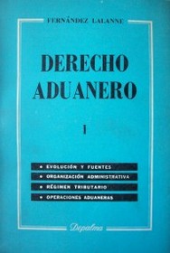 Derecho Aduanero