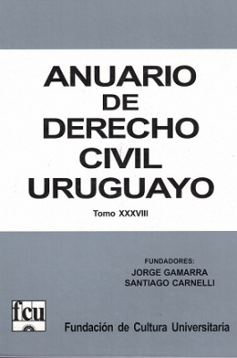 Anuario de Derecho Civil Uruguayo, T.XXXVIII - 2007