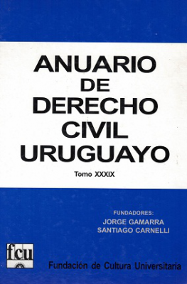 Anuario de Derecho Civil Uruguayo, T.XXXIX - 2008