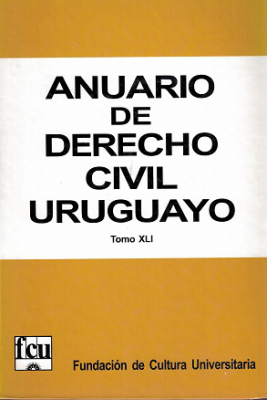 Anuario de Derecho Civil Uruguayo, T.XLI - 2010