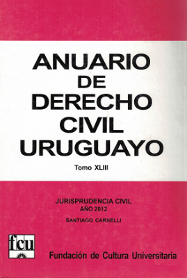 Anuario de Derecho Civil Uruguayo, T.XLIII - 2012