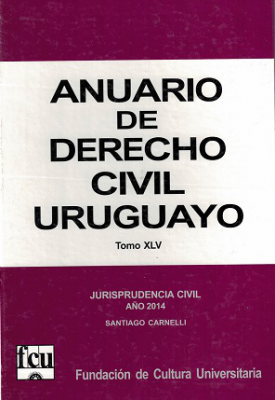Anuario de Derecho Civil Uruguayo, T.XLV - 2014
