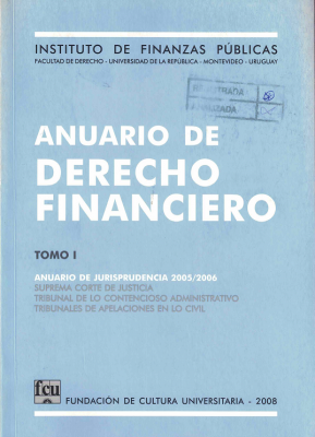 Anuario de Derecho Financiero