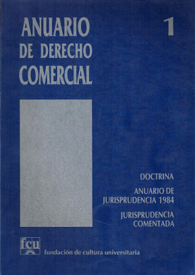 Anuario de Derecho Comercial