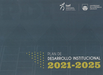 Plan de desarrollo institucional : 2021-2025