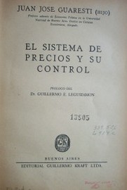 El sistema de precios y su control