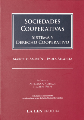 Sociedades cooperativas : sistema y derecho cooperativo