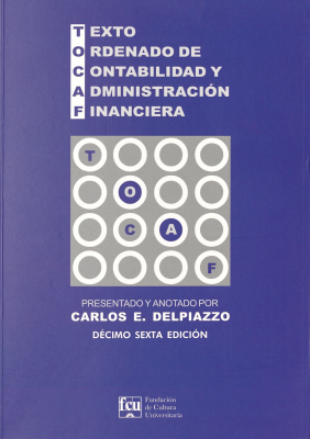 TOCAF : Texto ordenado de contabilidad y administración financiera