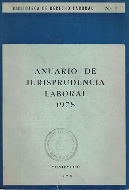 Anuario de Jurisprudencia Laboral, Año 1978 - 1978