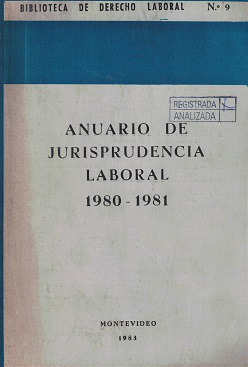 Anuario de Jurisprudencia Laboral, Año 1980-1981 - 1980-1981