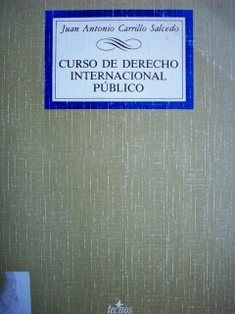 Curso de Derecho Internacional Público